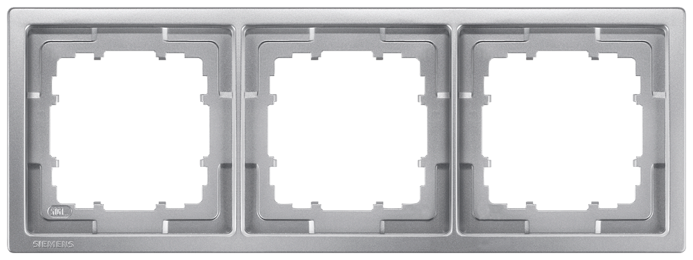 MOLDURA METÁLICO PLATINADO 3X 5TG13231 SIEMENS