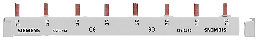 [Imagem BARRAMENTO DE PERNOS À PROVA DE CONTATO, 16MM2 3X DE 1 FASE+INTERRUPTOR AUXIL 5ST3713 SIEMENS]