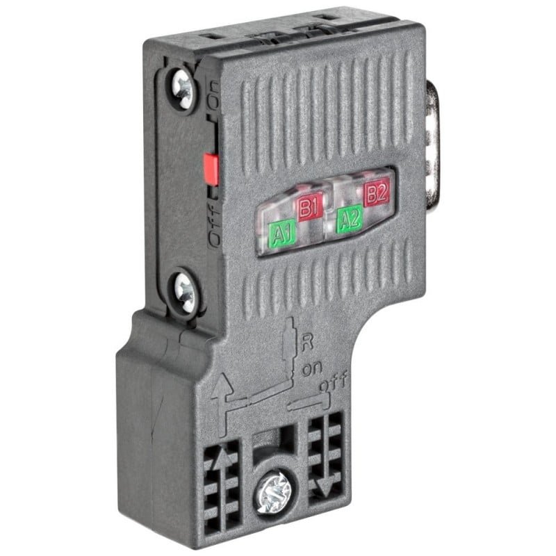[Imagem CONECTOR FASTCONNDP 90GRAUS SEM INTERFACE PG 6ES79720BA520XA0 SIEMENS]