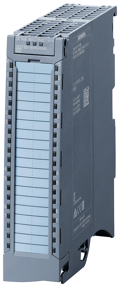 [Imagem MÓDULO SAIDA DIGITAL 16S 24-48VCA/125VCC 0,5A 6ES75225EH000AB0 SIEMENS]