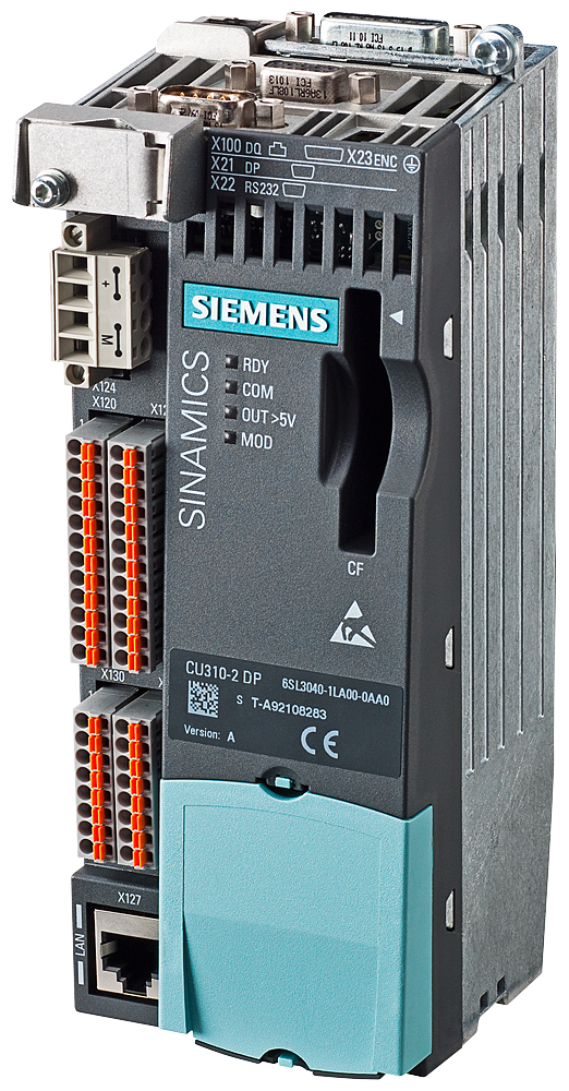 [Imagem UNIDADE DE CONTROLE INTERFACE PROFIBUS CU310-2DP SINAMICS S120 6SL30401LA000AA0 SIEMENS]