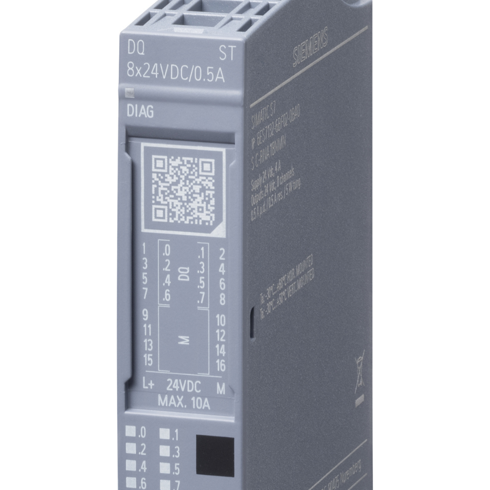 MÓDULO DE SAÍDA DIGITAL PARA ET 200SP COM 8 SAÍDAS 24VCC 0.5A SIMATIC DP 6ES71326BF010BA0 SIEMENS -2MODULO-DE-SAIDA-DIGITAL-PARA-ET-200SP-COM-8-SAIDAS-24VCC-0-5A-SIMATIC-DP-6ES71326BF010BA0-SIEMENS.png
