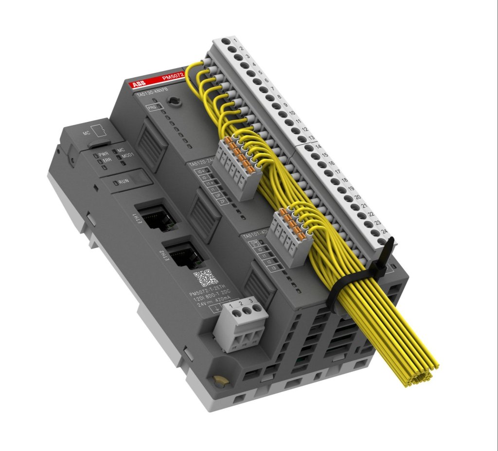 [Imagem do produto CONTROLADOR LOGICO PROGRAMAVEL 24VCC UNIDADE CENTRAL PROCESSAMENTO C/512KB PROGRAMACAO E 512KB DADOS PM573-ETH ABB]