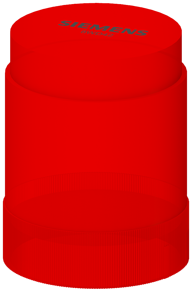 [Imagem do produto SINALIZADOR LUMINOSO COLUNA VERMELHO 24/230V 8WD42001AB SIEMENS]