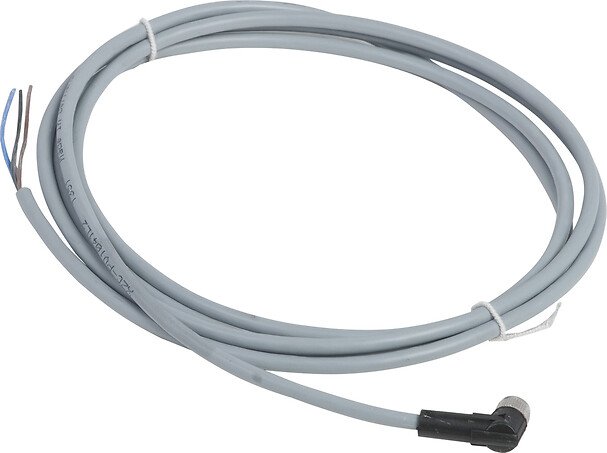 [Imagem CABO PVC 4P COM CONECTOR M8 FM C  XZCPV1041L2 TELEMECANIQUE]