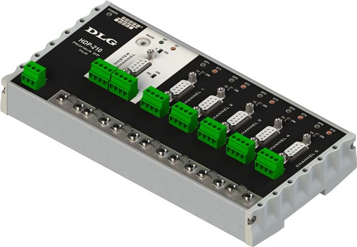 DISTRIBUIDOR/REPETIDOR PROFIBUS DP MULTICANAL HDP210 DLG AUTOMAÇÃO