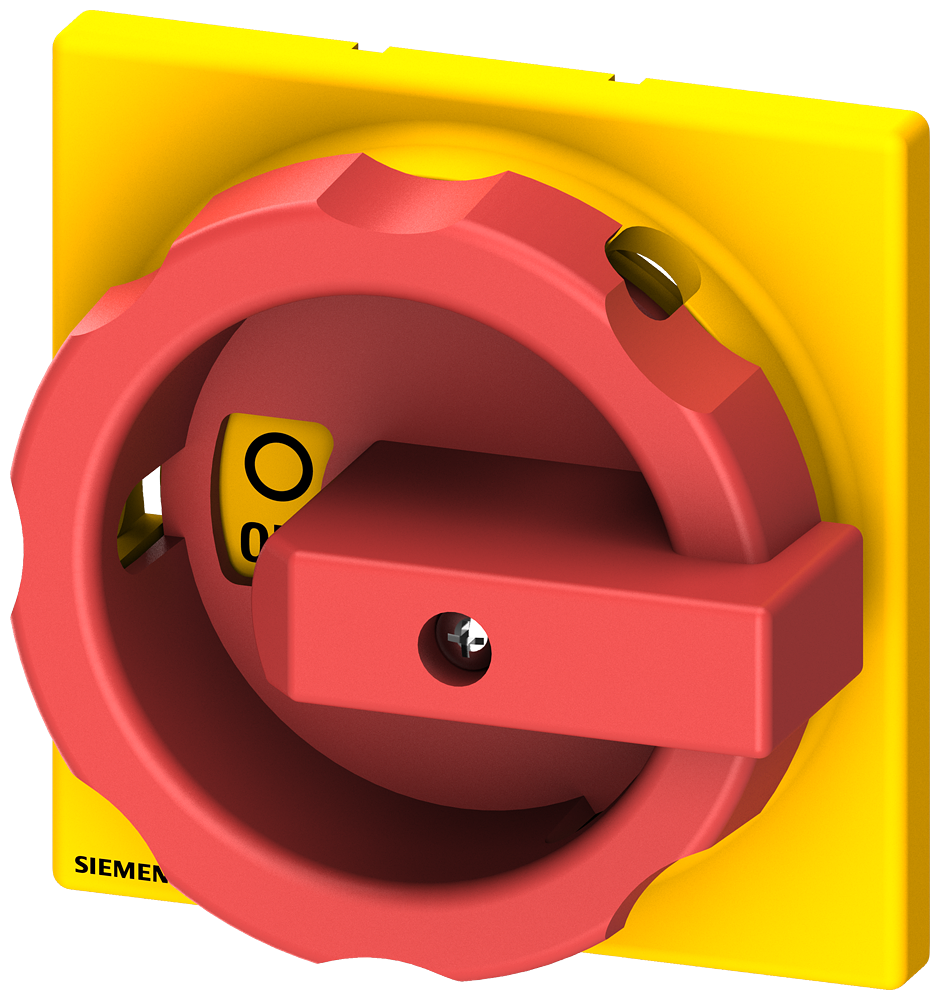 ACIONAMENTO ROTATIVO BOTÃO DE ACIONAMENTO VERMELHO/AMARELO PARA ENCAPSULAME 3LD92843G SIEMENS