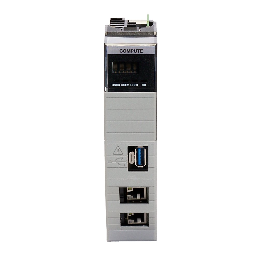 [Imagem do produto MÓDULO COMPUTADOR CONTROLLOGIX COM PERFORMANCE PADRÃO CPU INTEL ATOM DUAL-CORE 1756CMS1B1 ROCKWELL ALLEN BRADLEY]