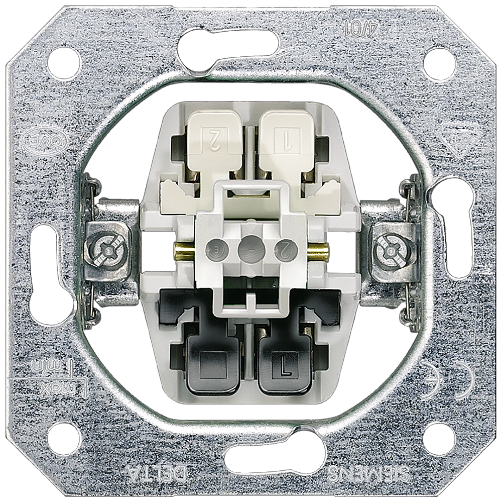 ELEMENTO DO APARELHO BOTÃO DE MONTAGEM EMBUTIDA 1 CONTATO INVERSOR TAM 5TD2123 SIEMENS