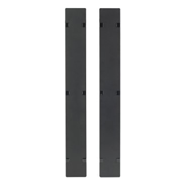 [Imagem TAMPAS COM DOBRADIÇAS PARA GERENCIADOR VERTICAL DE CABEAMENTO EM INVÓLUCROS NETSHELTER SX DE 750 MM DE LARGURA E 48 U (QUANTIDADE: 2) AR7589 SCHNEIDER]