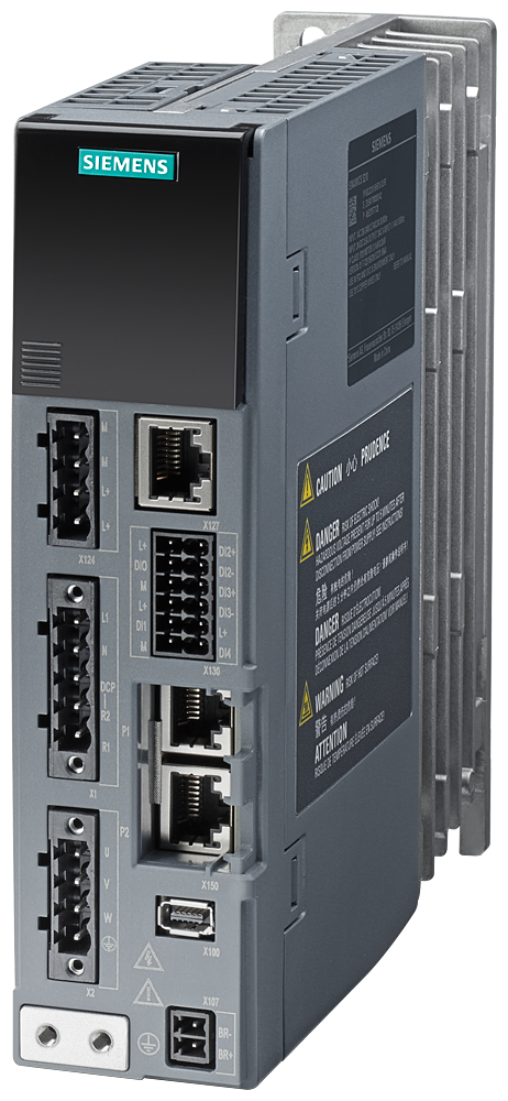 [Imagem INVERSOR DE FREQUÊNCIA S210 220V 1AC 0.8A 6SL32105HB101UF0 SIEMENS]