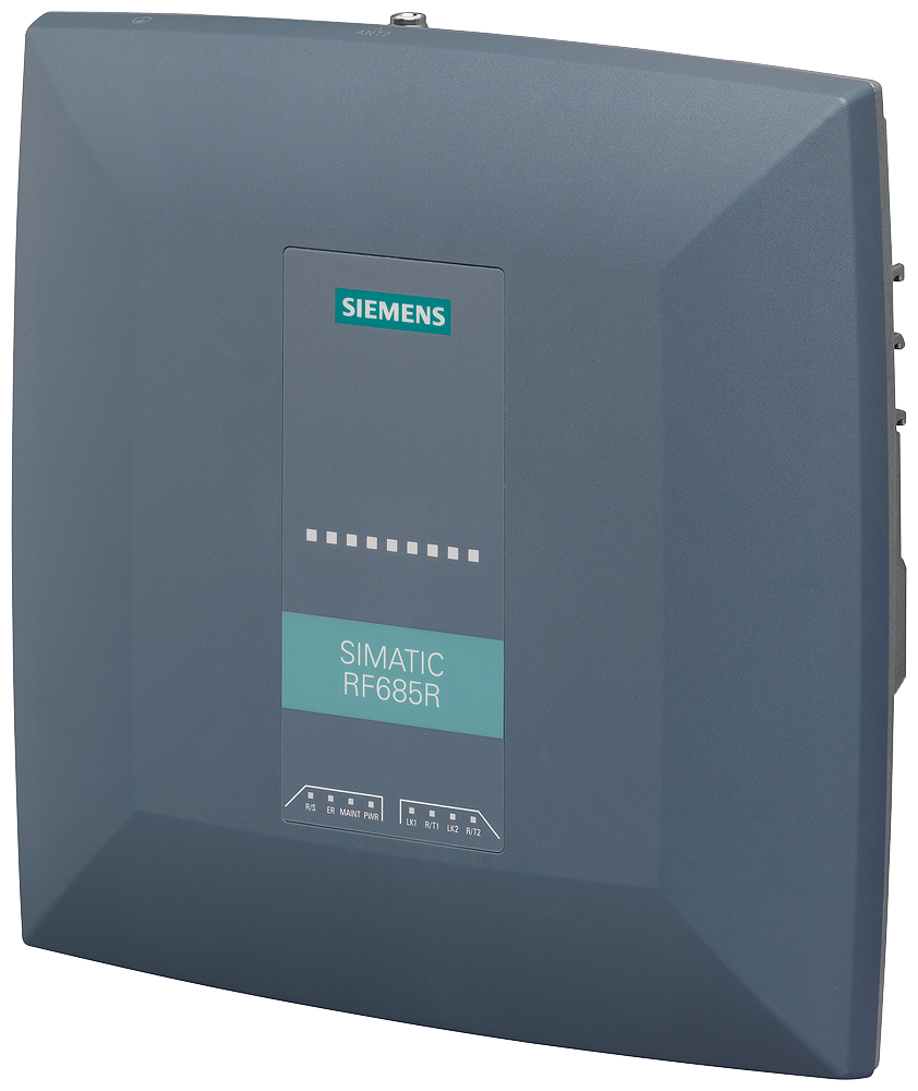 LEITOR SIMATIC RF600 RF685R ARIB ETHERNET M12 PROFINET M12,IP65 -25 ATÉ +55°C 6GT28116CA104AA0 SIEMENS