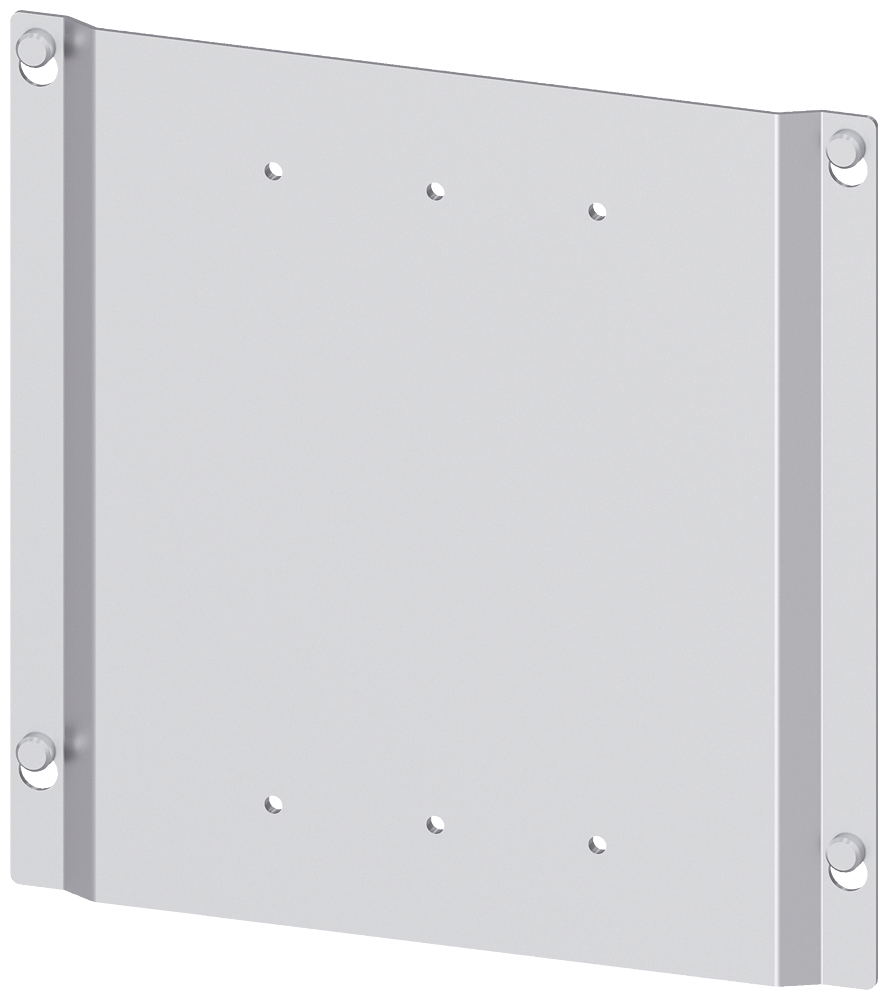 PLACA DE MONTAGEM 3VA14 (630A) 3VA24 (630A) DE 3/4 POLOS 25 8LK50021AA41 SIEMENS