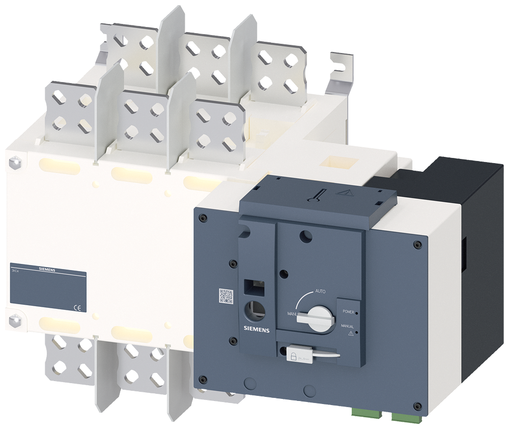 EQUIPAMENTO DE COMUTAÇÃO DE TRANSFERÊNCIA AUTOMÁTICA 3KC ACIONADO R 3KC43520GA210AA3 SIEMENS