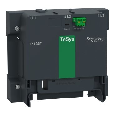[Imagem do produto MÓDULO DE CONTROLE LX1G PARA CONTATOR TESYS GIGA LC1G630 800 100…250V AC/DC 3 POLOS LX1G3TKUEN SCHNEIDER]