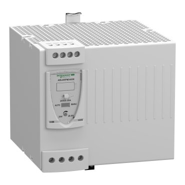 [Imagem FONTE DE ALIMENTAÇÃO CHAVEADA BIF 480W E-100/240VCA S-24VCC ABL8RPM24200 SCHNEIDER]