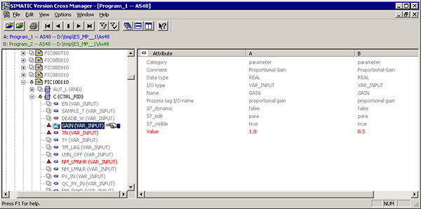 [Imagem do produto MF SIMATIC VERSION CROSS MANAGER V7.1 6ES76581CX172YA5 SIEMENS]