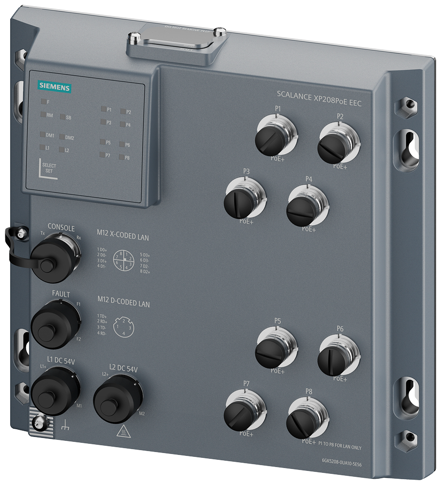 SWITCH SCALANCE XP208POE EEC 6GK52080UA105ES6 SIEMENS