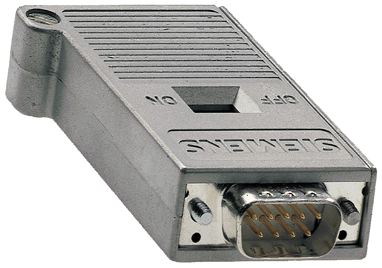 [Imagem CONECTOR PROFIBUS AXIAL PC/OP 6GK15000EA02 SIEMENS]