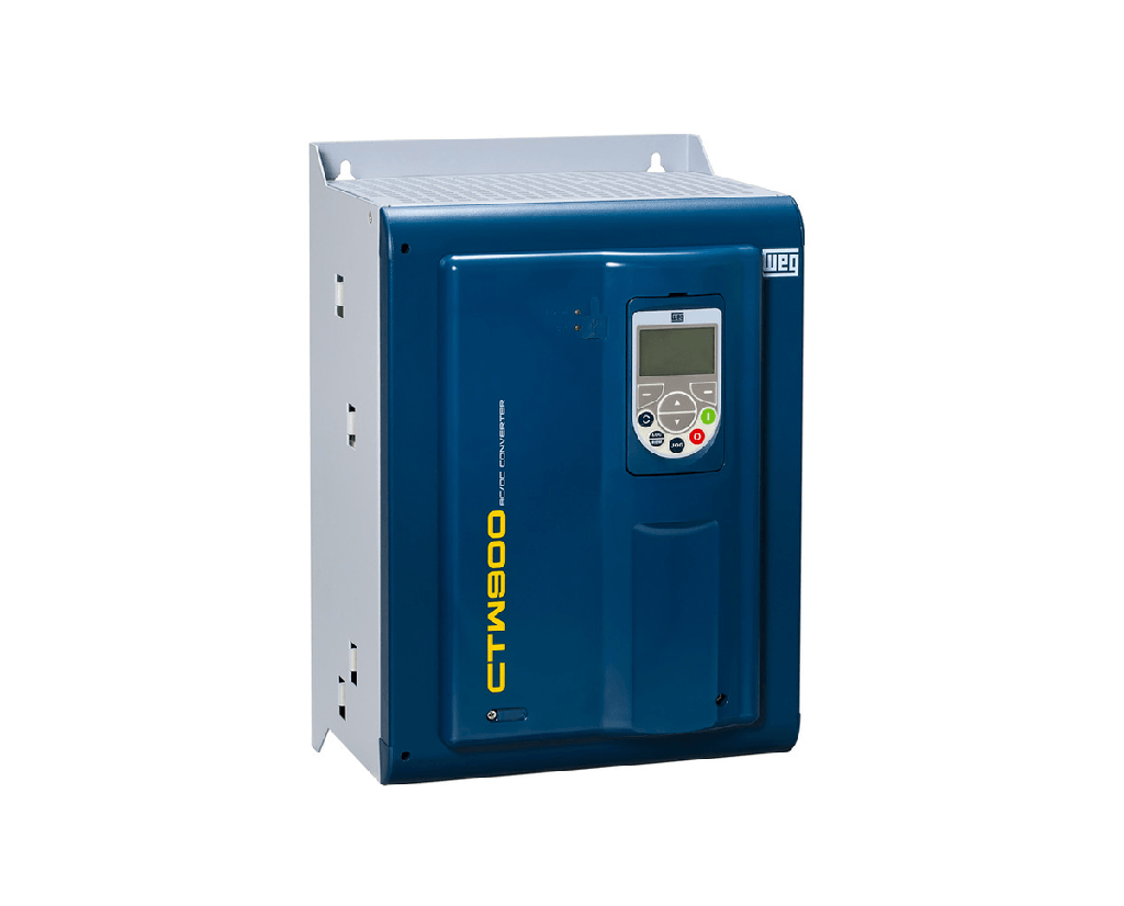[Imagem INVERSOR DE FREQUÊNCIA TRIFÁSICO 6.3KW 12.5A 500/690V 50/60HZ CTW900A0125T05SZ WEG]