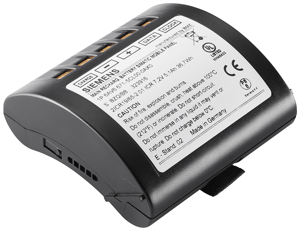 [Imagem BATERIA ADICIONAL: MOBILEPANEL277F IWLAN 6AV66715CL000AX1 SIEMENS]