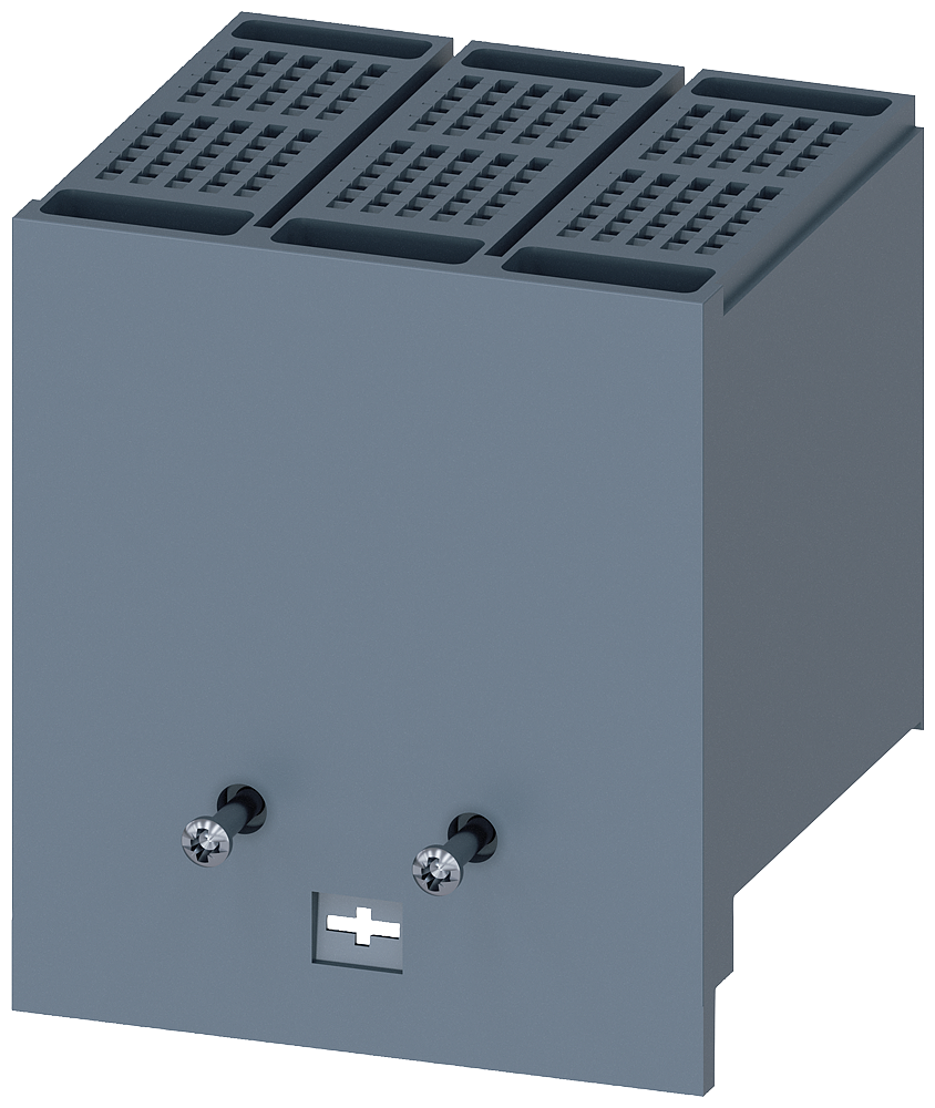 [Imagem TAMPA DE TERMINAL LONGA PARA BASE ENCAIXÁVEL ACESSÓRIOS PARA: DISJUNTOR, DE 3 3VM91130KB04 SIEMENS]