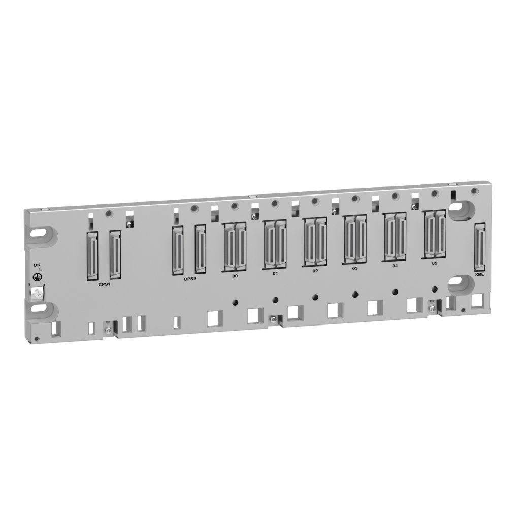 [Imagem do produto RACK EXPANSÃO 6SLOTS ETHERNET IP20 BMEXBP0602 SCHNEIDER]