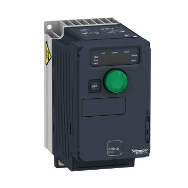 [Imagem INVERSOR  DE FREQUÊNCIA MONOFÁSICO 0.75KW 4.8A 200/240V 50/60HZ ATV320U07M2C SCHNEIDER]