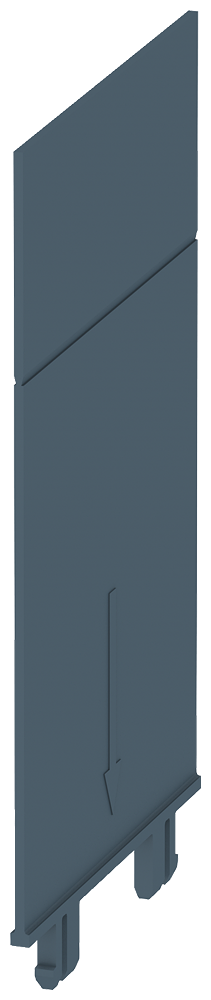 [Imagem do produto ACESSÓRIOS PARA 3KD TAM. 4 3KF TAM. 3 E 4, 3KC0 TAM. 4 SEPARADORES DE FASES 3KD94086 SIEMENS]