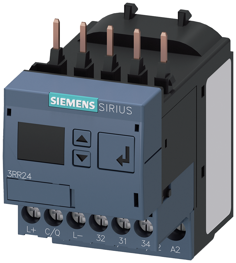 [Imagem RELÉ DE MONITORAMENTO DE CORRENTE PARA LINK IO S00 3RR24411AA40 SIEMENS]