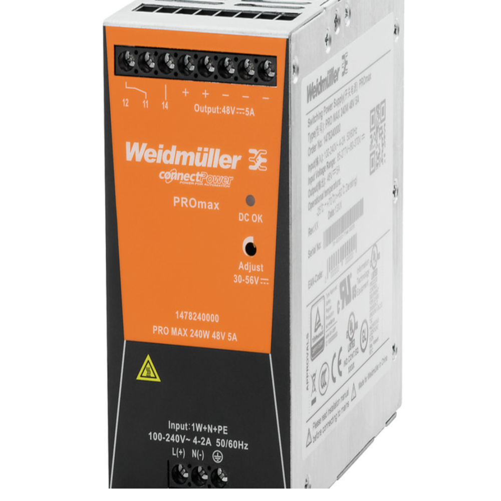 [Imagem do produto FONTE DE ALIMENTAÇÃO 14A 5V PROMAX70W5V14A WEIDMULLER]