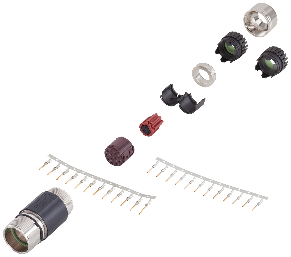 [Imagem CONECTOR DE SINAL 12 PIN 6FX20030SA12 SIEMENS]