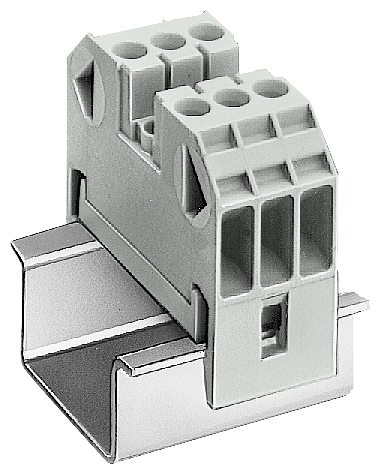 [Imagem TERMINAL DE PASSAGEM TERMOPLÁSTICO CONEXÃO PARAFUSADA DE AMBOS OS LADOS TERMI 8WA10113DF21 SIEMENS]
