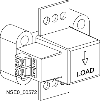 ACESSÓRIOS PARA VL800 TRANSFORMADOR DE CORRENTE PARA PROTEÇÃO CONTRA SOBRECA 3VL96808TC00 SIEMENS