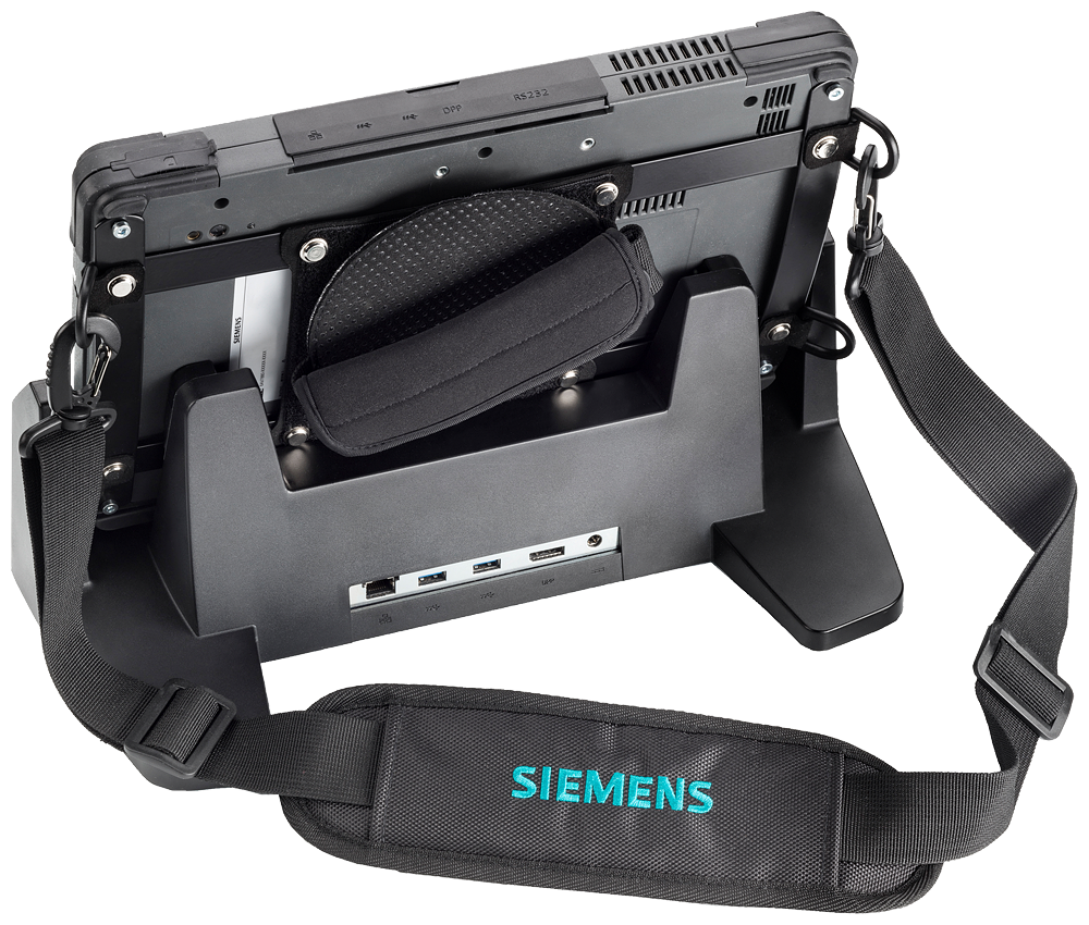 [Imagem do produto SIMATIC HMI TABLET PC HOLDER WITH HANDLE 6AV68810AW213AA0 SIEMENS]