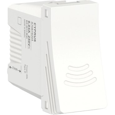 [Imagem MODULO CAMPAINHA CIGARRA 220V 1M BR S70878204 SCHNEIDER]