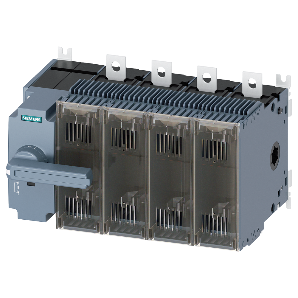 SECCIONADOR DE CORTE EM CARGA COM FUSÍVEL 250A TAM. 3 DE 4 POLOS PARA FUSÍV 3KF34252LF11 SIEMENS