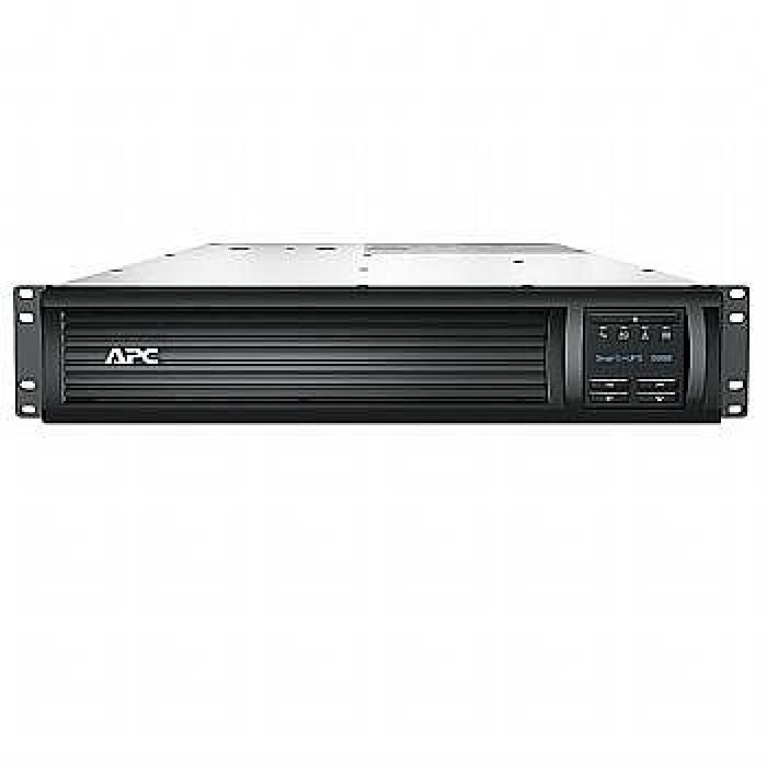 [Imagem do produto APC SMART UPS LINE INTERACTIVE 3KVA RACKMOUNT 2U 120V 5 TOMADAS NBR 14136 SMARTSLOT AVR LCD SMT30002U BR SCHNEIDER]