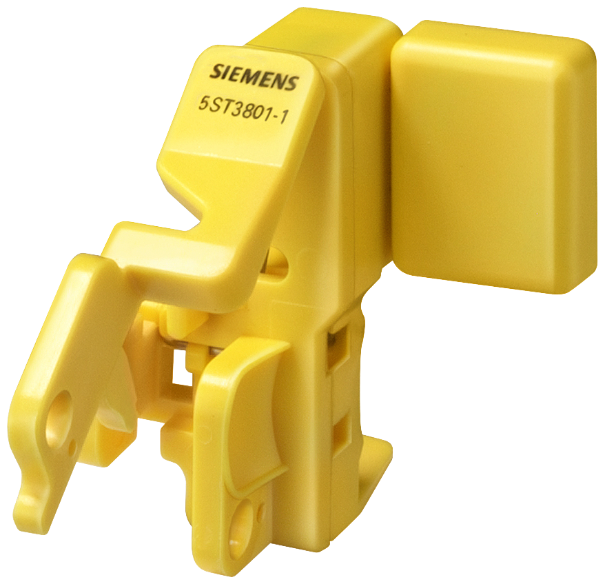 [Imagem DISPOSITIVO DE BLOQUEIO PARA MANÍPULO PARA DISJUNTOR DA LINHA FI P=70MM 5ST38011 SIEMENS]
