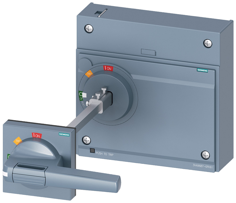 [Imagem ACIONADOR ROTATIVO EXTERNO 3VA 1000 3VA96870FK61 SIEMENS]