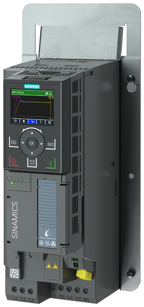 INVERSOR DE FREQUÊNCIA SINAMICS G120X IP20 PT FRAME FSB 6SL32616GB000BA0 SIEMENS