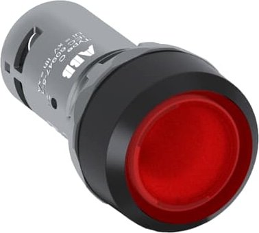 [Imagem do produto BOTÃO LISO DE COMANDO VERMELHO CP111R10 1SFA619100R1111 ABB]