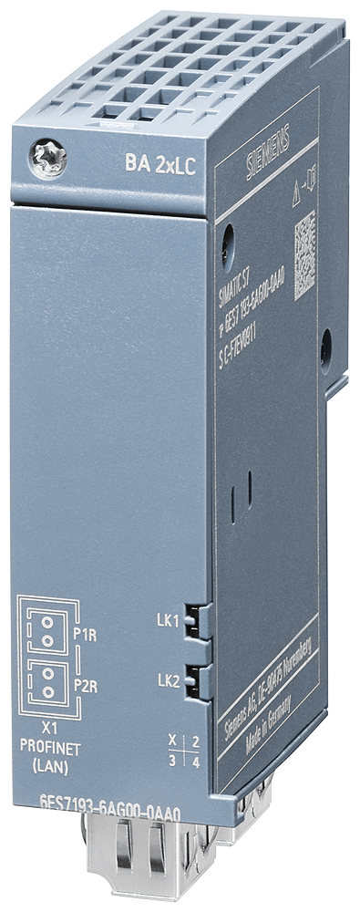 [Imagem do produto SIPLUS ET 200SP BA 2XLC -40 ... +60 °C COM REVESTIMENTO CONFORMAL BASEADO EM 6ES719 6AG11936AG002AA0 SIEMENS]