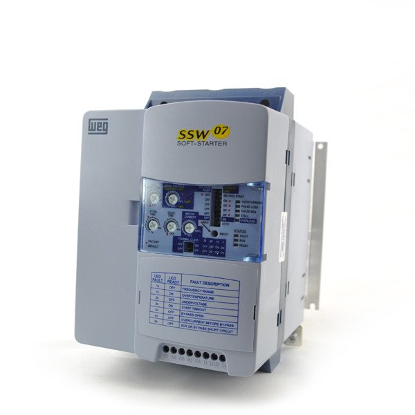 [Imagem CHAVE DE PARTIDA TRIFÁSICA 44KW 85A 94/264VCA 50/60HZ SSW070085T5SZ 10194175 WEG]