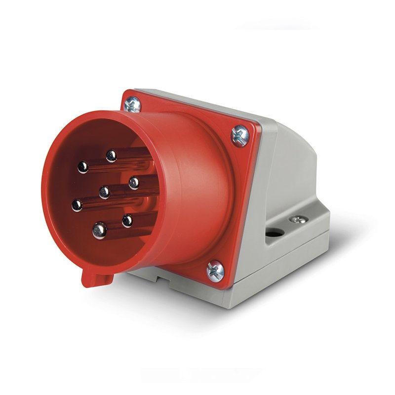 [Imagem do produto PLUGUE DE PAREDE 16A 6P+T 9H IP44 240.1695-7 SCAME]