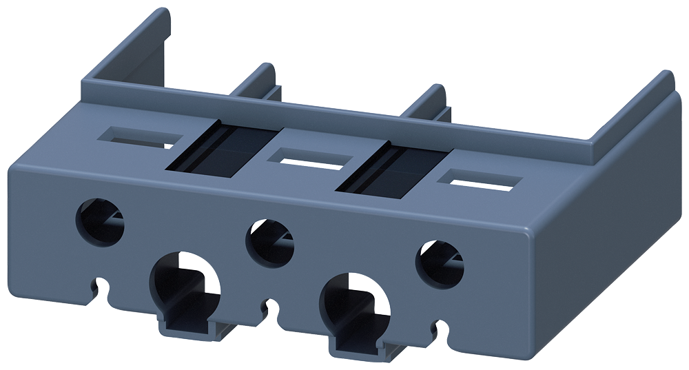 [Imagem COBERTURA PARA BORNES PARA TERMINAL COM MOLDURA, DE 3 POLOS CONTATOR 3RT29464EA2 SIEMENS]