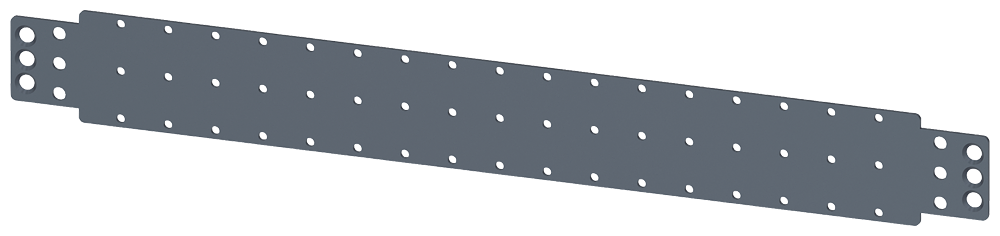 SUPORTE UNIVERSAL PARA COMPONENTES 19 PARA DUTO PARA CABOS TRILHO 8MF10002HH3 SIEMENS