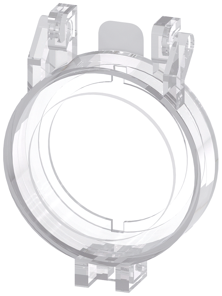 [Imagem TAMPA SELÁVEL PARA BOTÃO DE PRESSÃO PLANA 30MM TRANSPARENTE 3SU19600DA700AA0 SIEMENS]