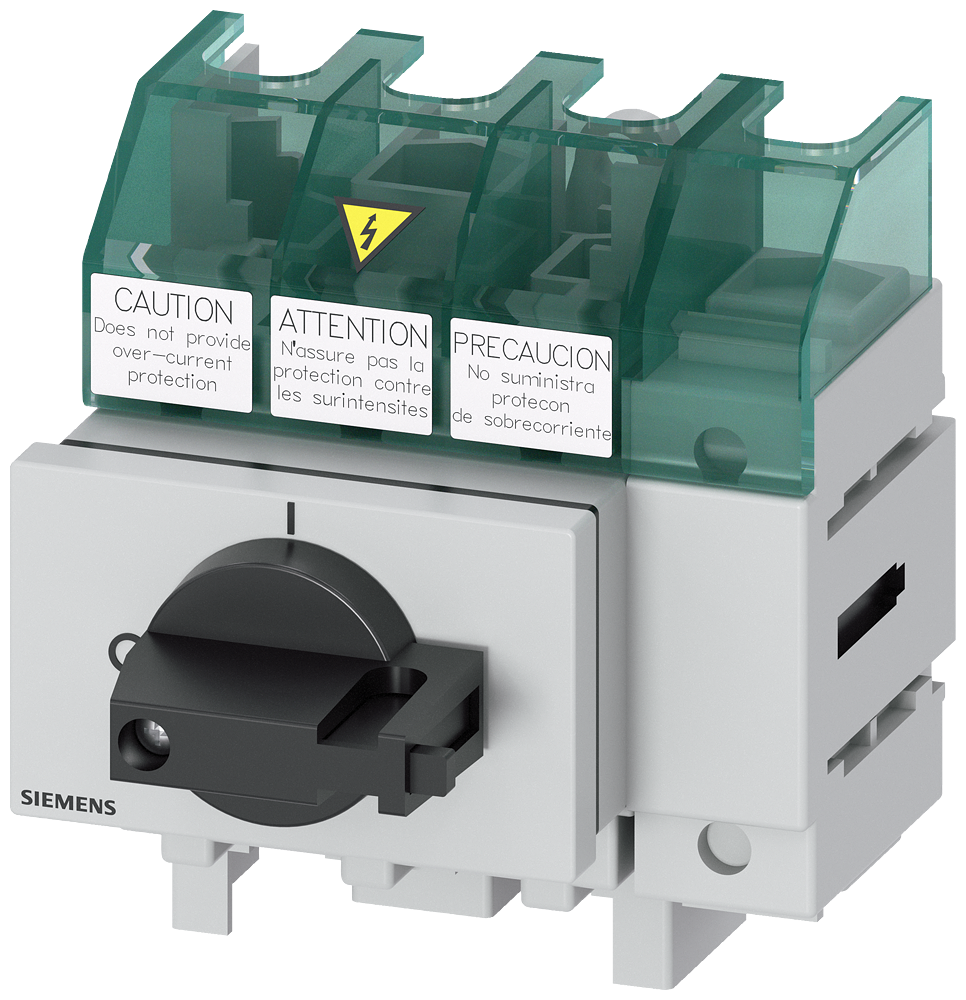 SECCIONADOR DE CORTE EM CARGA 3LD5 UL CHAVE PRINCIPAL DE 4 POLOS 3LD50000TL11 SIEMENS