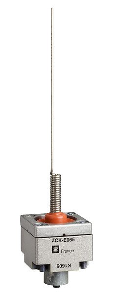 [Imagem CABEÇOTE HASTE FLEXIVEL COM MOLA  ZCKE06 TELEMECANIQUE]